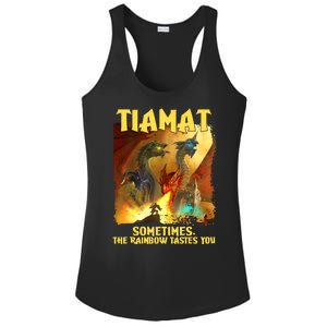 TIAMAT DnD Dragon Sometimes The Rainbow Tastes You Ladies PosiCharge Competitor Racerback Tank