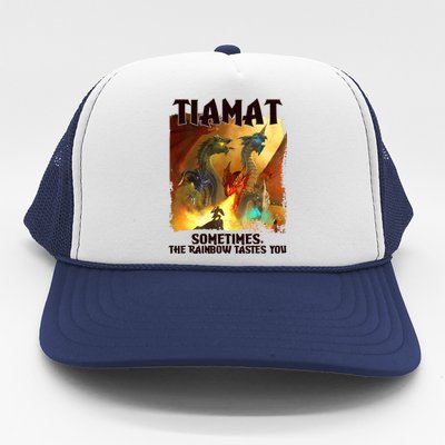 TIAMAT DnD Dragon Sometimes The Rainbow Tastes You Trucker Hat