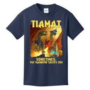 TIAMAT DnD Dragon Sometimes The Rainbow Tastes You Kids T-Shirt