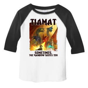 TIAMAT DnD Dragon Sometimes The Rainbow Tastes You Toddler Fine Jersey T-Shirt