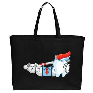 Teeth Dental Dentist Halloween Costume Diy Cool Gift Cotton Canvas Jumbo Tote