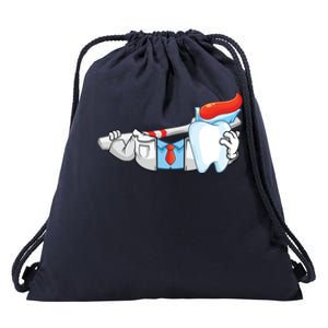 Teeth Dental Dentist Halloween Costume Diy Cool Gift Drawstring Bag