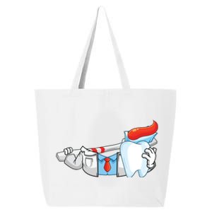 Teeth Dental Dentist Halloween Costume Diy Cool Gift 25L Jumbo Tote