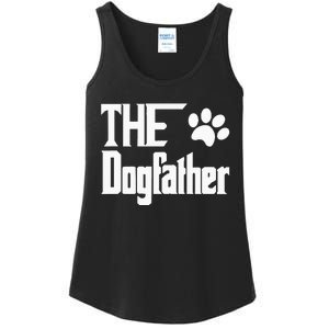 The Dogfather Dog Father Dad Ladies Essential Tank