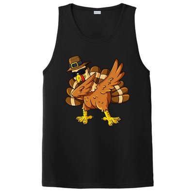 Thanksgiving Day Dabbing Turkey Pilgrim PosiCharge Competitor Tank