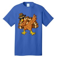 Thanksgiving Day Dabbing Turkey Pilgrim Tall T-Shirt