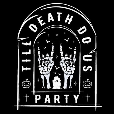 Till Death Do Us Party For Bachelor Halloween Gifts T-Shirt