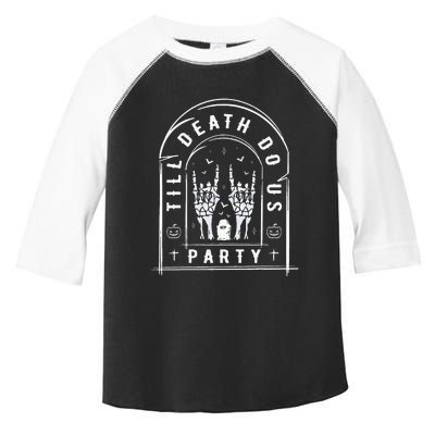 Till Death Do Us Party For Bachelor Halloween Gifts Toddler Fine Jersey T-Shirt