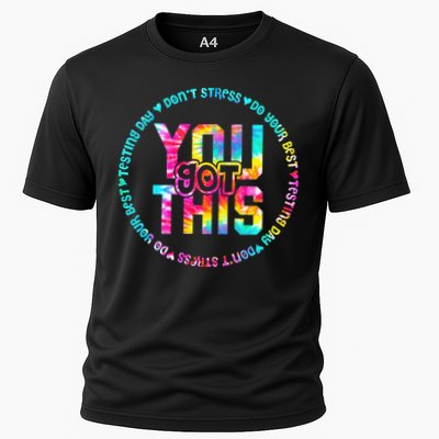 Tie Dye Don't Stress Do Your Best You Got This Test Day Performance Shirt