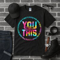 Tie Dye Don't Stress Do Your Best You Got This Test Day Tall T-Shirt