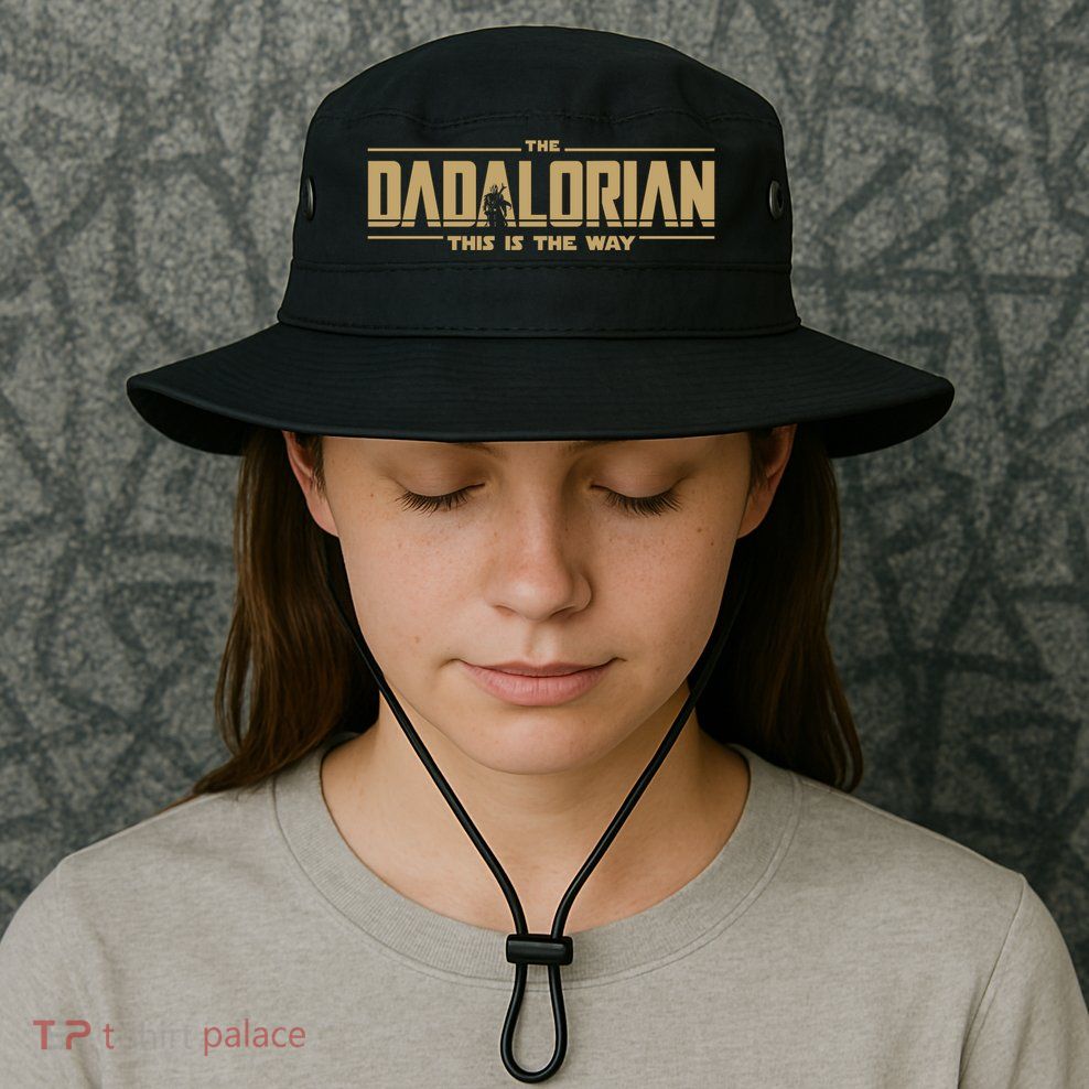 The Dadalorian Dad Papa Papalorian This Is The Way Bucket Hat