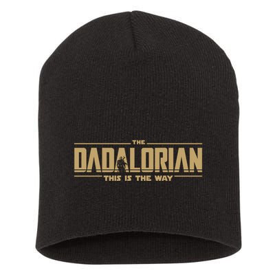 The Dadalorian Dad Papa Papalorian This Is The Way Short Acrylic Beanie