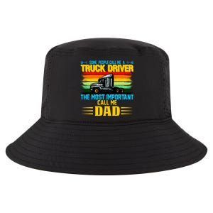 Truck Driver Dad Gift Cool Comfort Performance Bucket Hat