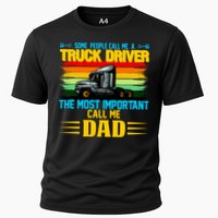 Truck Driver Dad Gift Performance Shirt