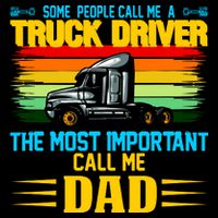 Truck Driver Dad Gift Performance Shirt