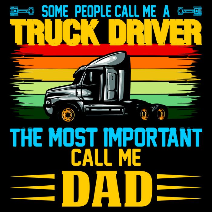 Truck Driver Dad Gift Performance Shirt