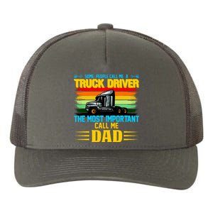 Truck Driver Dad Gift Yupoong Adult 5-Panel Trucker Hat