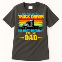 Truck Driver Dad Gift Tall T-Shirt