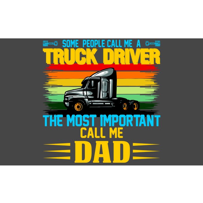 Truck Driver Dad Gift Bumper Sticker