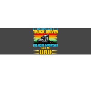 Truck Driver Dad Gift Bumper Sticker