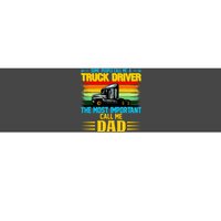 Truck Driver Dad Gift Bumper Sticker