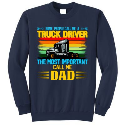 Truck Driver Dad Gift Sweatshirt