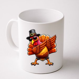 Thanksgiving Day Dabbing Turkey Pilgrim Funny Dab Coffee Mug