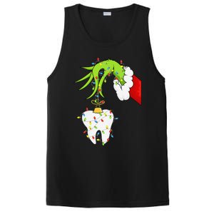 Tooth Dentist Dental Assistant Teeth Christmas Xmas Pajamas Gift PosiCharge Competitor Tank