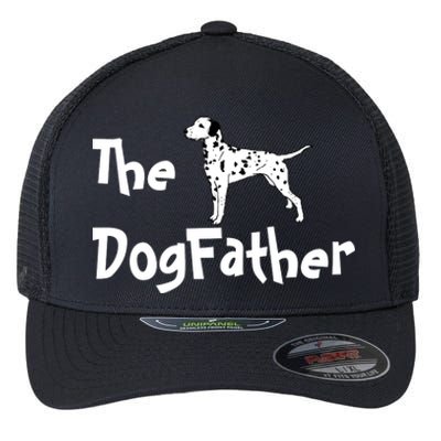 The DogFather Dalmatian Flexfit Unipanel Trucker Cap