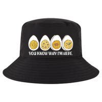 Thanksgiving Dinner Deviled Egg You Know Why Im Here Cool Comfort Performance Bucket Hat