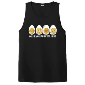 Thanksgiving Dinner Deviled Egg You Know Why Im Here PosiCharge Competitor Tank