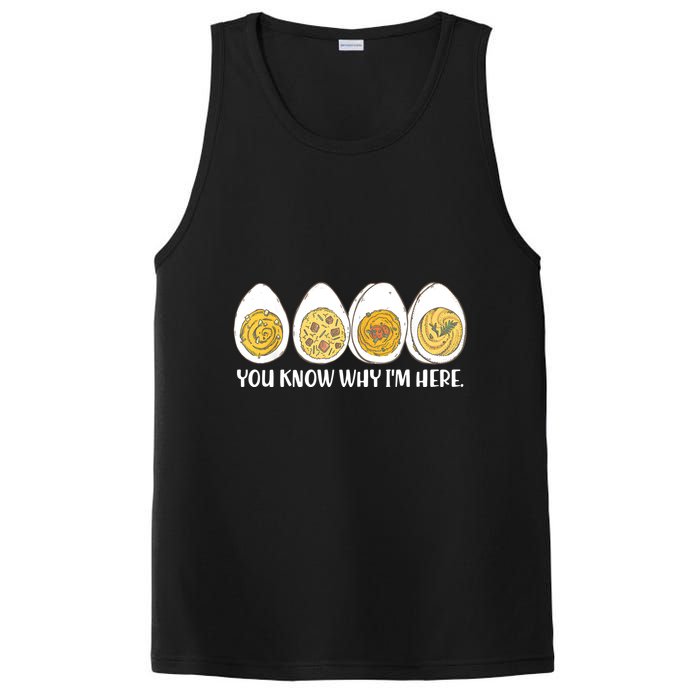 Thanksgiving Dinner Deviled Egg You Know Why Im Here PosiCharge Competitor Tank