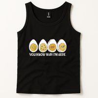 Thanksgiving Dinner Deviled Egg You Know Why Im Here Tank Top