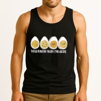 Thanksgiving Dinner Deviled Egg You Know Why Im Here Tank Top
