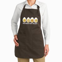 Thanksgiving Dinner Deviled Egg You Know Why Im Here Apron