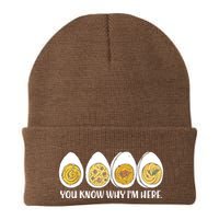 Thanksgiving Dinner Deviled Egg You Know Why Im Here Beanie