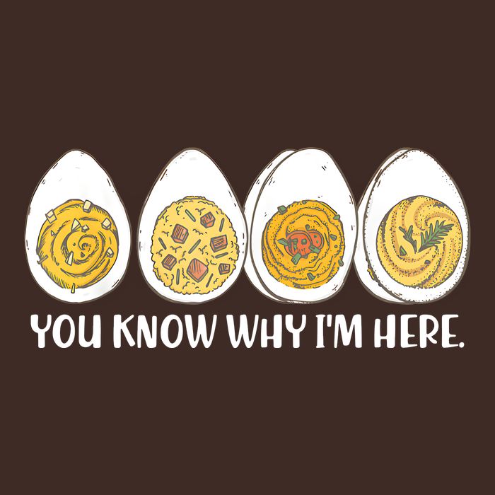 Thanksgiving Dinner Deviled Egg You Know Why Im Here Cooling Performance Long Sleeve Crew