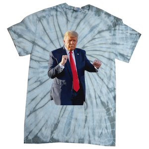 Trump Dance Dancing Like A Felon Vote Trump 2024 Maga Tie-Dye T-Shirt