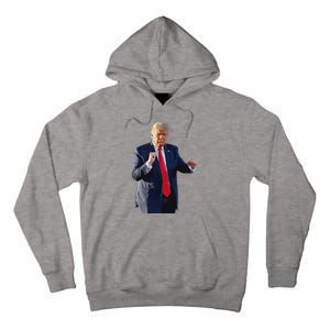 Trump Dance Dancing Like A Felon Vote Trump 2024 Maga Tall Hoodie