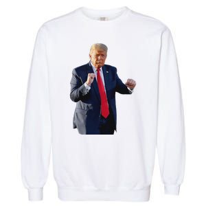 Trump Dance Dancing Like A Felon Vote Trump 2024 Maga Garment-Dyed Sweatshirt