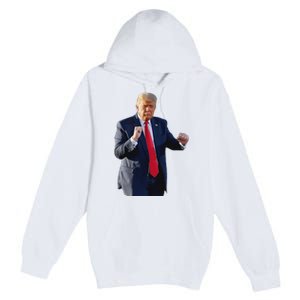 Trump Dance Dancing Like A Felon Vote Trump 2024 Maga Premium Pullover Hoodie