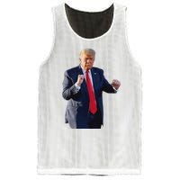 Trump Dance Dancing Like A Felon Vote Trump 2024 Maga Mesh Reversible Basketball Jersey Tank