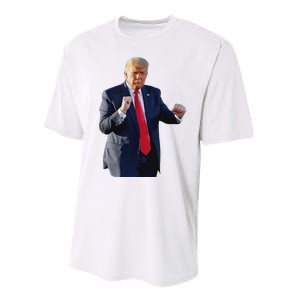 Trump Dance Dancing Like A Felon Vote Trump 2024 Maga Performance Sprint T-Shirt