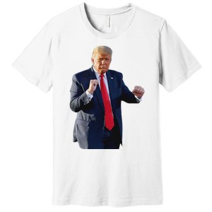 Trump Dance Dancing Like A Felon Vote Trump 2024 Maga Premium T-Shirt