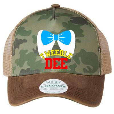 Tweedle Dee Dum Funny Matching Halloween Costume For Couples Legacy Tie Dye Trucker Hat