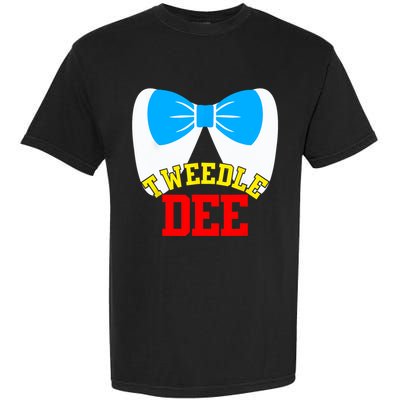 Tweedle Dee Dum Funny Matching Halloween Costume For Couples Garment-Dyed Heavyweight T-Shirt