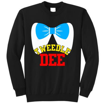 Tweedle Dee Dum Funny Matching Halloween Costume For Couples Sweatshirt