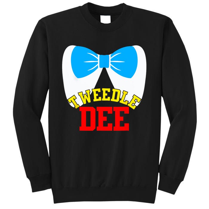 Tweedle Dee Dum Funny Matching Halloween Costume For Couples Sweatshirt