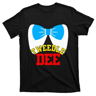 Tweedle Dee Dum Funny Matching Halloween Costume For Couples T-Shirt