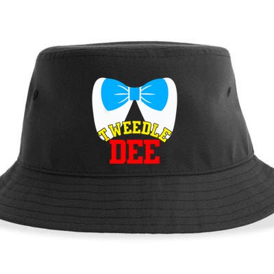 Tweedle Dee Dum Funny Matching Halloween Costume For Couples Sustainable Bucket Hat